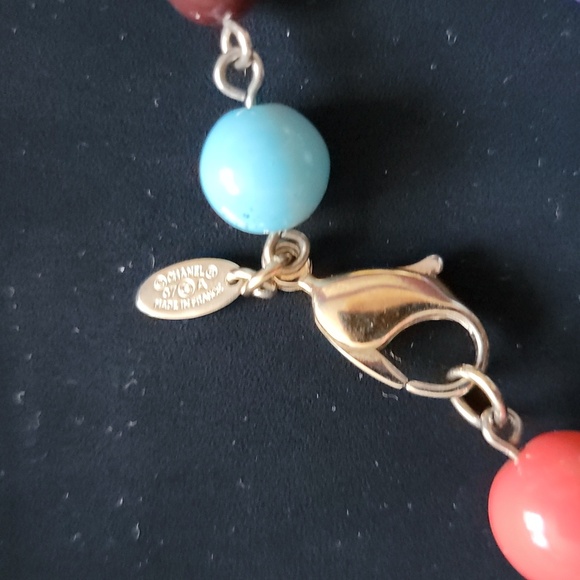 Chanel Rare Multicolored Glass Bead and Pearl Long Double Strand Necklace - Picture 6 of 14